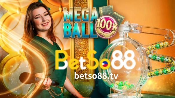 Imagine you are playing a live game at BetSo88 Casino where you can play between 1 and 200 cards at the same time and win 500,000 in prizes per round! It’s Mega Ball from Evolution Gaming.