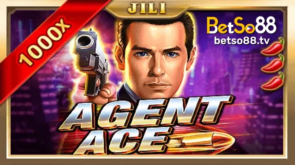 Agent Ace is a thrilling JILI slot game launched in 2021. Get ready for a special twist at Betso88!