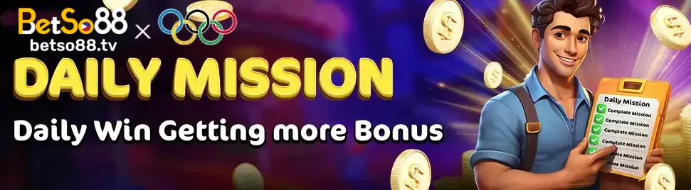 BetSo88 Daily Mission: Spin Now, start now!