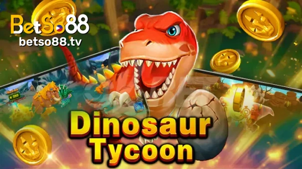 BetSo88 This review examines an online fishing game called JILI Dinosaur Tycoon.